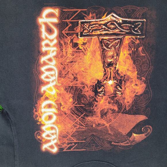 Amon-Amarth Shirt Medium 20x25 Metal Black - Picture 4 of 13